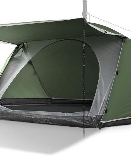 1 Person Tent for Camping, Backpacking Tent with Easy Setup, 3 to 4 Season Camping Tents, Lightweight Outdoor Tent for Hiking Mountain Hunting