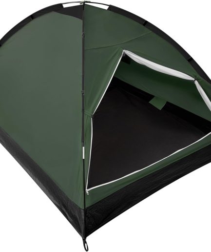 1-Person Camping Dome Tent, Lightweight Waterproof Backpacking Camping Dome Tent with Weather-Resistant Rainfly & Carry Bag, Compact Outdoor Shelter for Hiking, Fishing