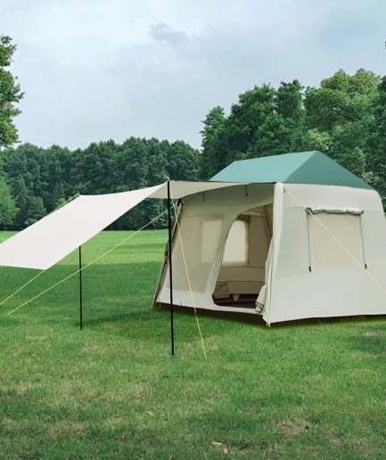 Tent for Camping, 3-6 Person Family Tents with Spacious Interior, Waterproof Tent with Carry Bag for Family Camping Traveling Hiking Picnic